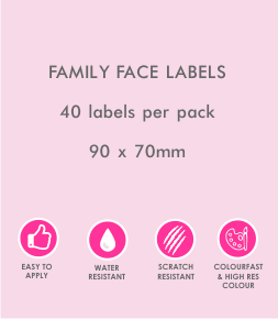 Face labels